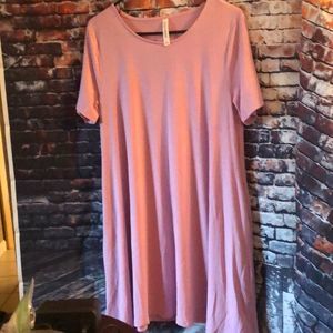 Dress Size L Stretch material. Scooped neckline